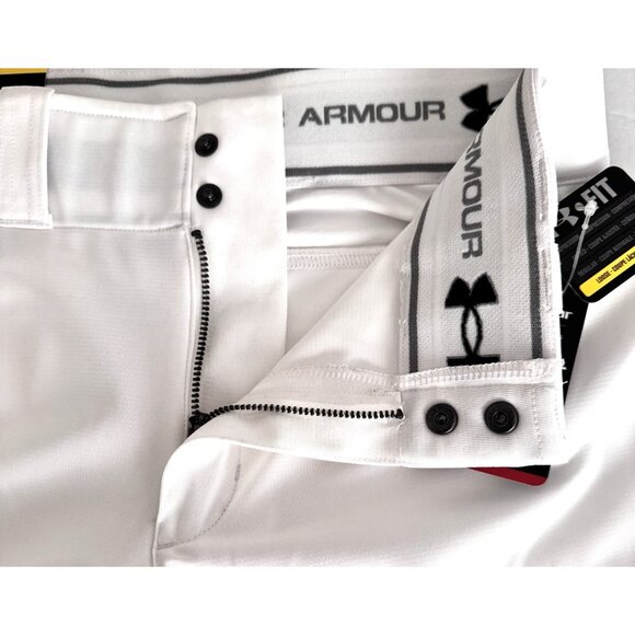 NWT Under Armour Mens Baseball Pants Medium M MD Heat Gear Loose Fit Relaxed UA - Picture 4 of 9